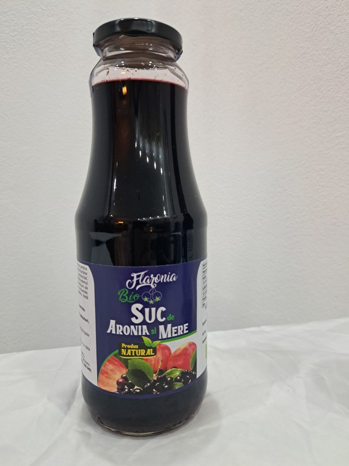 Suc de Aronia 50% cu Mere 50% 1L